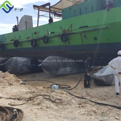 China Marine Rubber Airbag Length cilíndrica los 5-24m para el aterrizaje de elevación de la nave en venta