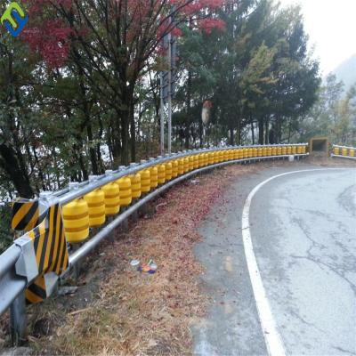 China Verkehrssicherheits-EVA Buckets Rolling Guardrail PU- und PVC-Rollen-Sperre für Landstraße zu verkaufen