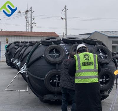 China Tipo de goma neumático de gran tamaño Marine Rubber Fender de Yokohama de la defensa en venta