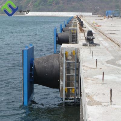 China Muelle Marine Dock Fender de goma de protección el 55% Max Deflection en venta