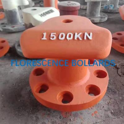 China Dock Marine Mooring Bollard Tee T Head Type Terminal for sale