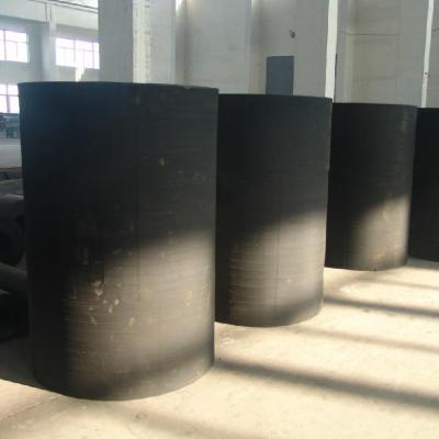 China Marine Rubber Fender Rubber Dock-Defensie van Stootkussen de Cilindrische stootkussens Te koop