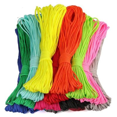 China 2mm viable 100 skein feet packing 7 strands core polyester paracord inner parachute tie full in 550 lbs for sale