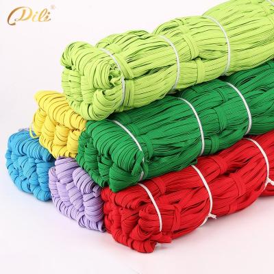 China Factory Wholesale 6mm Eco-friendly Elastic Webbing Sewing Elastic Ties Elastic Bands Flat Elastic For Clothing for sale