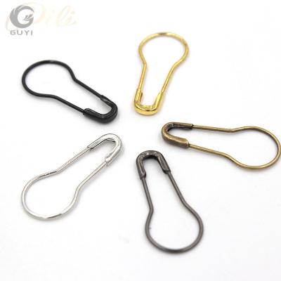 China Manufacturer china pear shape pin/garment accessories safety pin safty squash shaped Hang Tag Safty Pins DLBZ-001 for sale