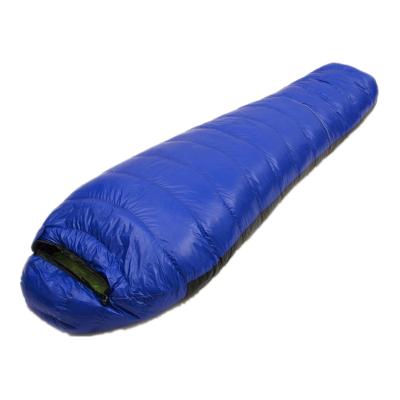 China Mummy Goose Down Sleeping Bag Mummy Portable Ultralight Compact Sleeping Bag for sale