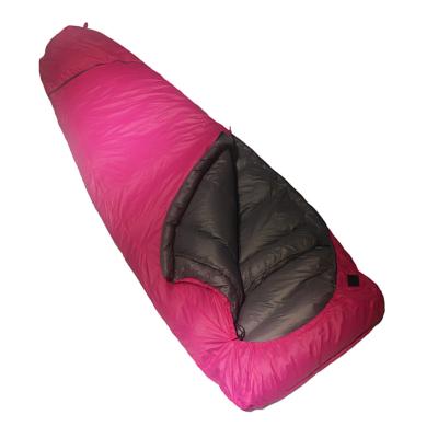 China Easy Duck Down Adventure Ridge Down Sleeping Bag for sale