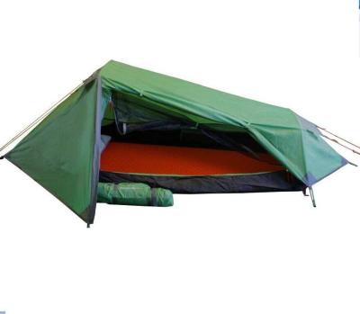 China Camouflage / Field Game Season 1three Person Single Tent Tunnel Or Stand Camping Tent for sale