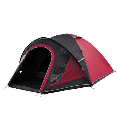 China Build Up One Bedroom Tent Camping 4 Person Family For Camping for sale