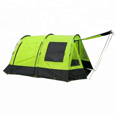 China Double layer build-up a large family room camping tent for camping for sale