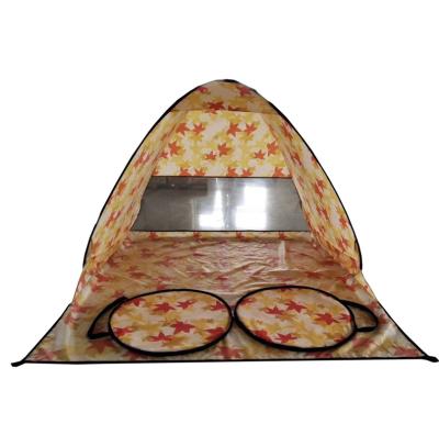 China Automatic Man Instant Folding A Tent Noise Shelter 4 Season Privacy Dometent With Cushion for sale