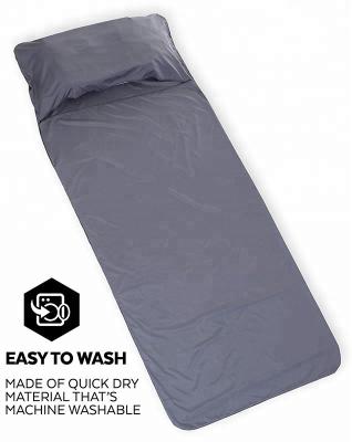 China Lightweight Envelope Travel Sleeping Bag Soft Liner And Camping Sheet for sale