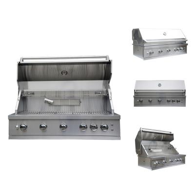 China Easily Assembled Outdoor stainless build in bbq island LP propane natural gas grill bbq for sale