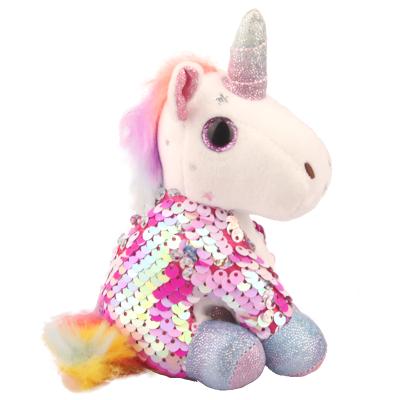 China 2022 Newest Arrival Cartoon Toy American Color Unicorn Doll 18 Inch Fashion Colorful Unicorn Doll Girl Doll for sale