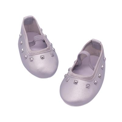 China 2022 Hot Selling Amazon Toy Cartoon American Doll Girl Elastic Rivet Shoes 18 Inch Elastic Rivet Shoes for sale