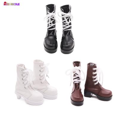 China 2022 American Direct Cartoon Toy Factory Doll Girl BJD Tube Leather High Shoes 18 Inch Height BJD Tube Leather Shoes for sale