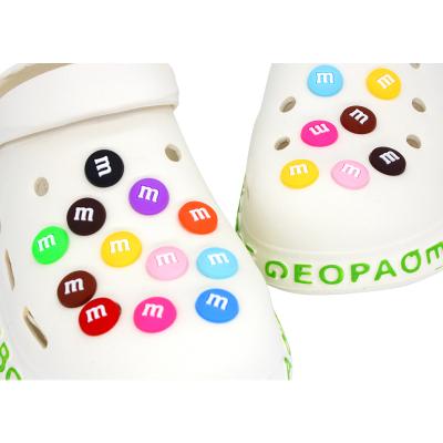 China Custom Clog Designer Custom Kim Rapper Selina Singer Shoes M Beans Shoe Charms Croc Shoes Decoration for sale