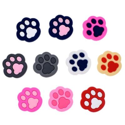 China Custom Made Custom Cute Kitten Cute Dog Charm Factory Wholesale Price Clog PVC Shoes Accessories Soft Croc Sandals Charms for sale