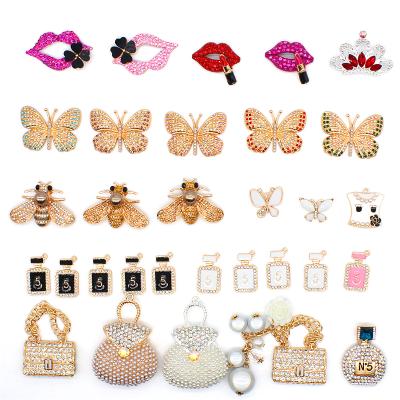 China Custom designer hobble charm charms for metal croc shoe decoration girls jug bling charms for sale