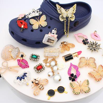 China Custom New Arrival Metal Clog Charm Shoe Charms Clog Shoe Charms Shoe Decoration For Kids for sale