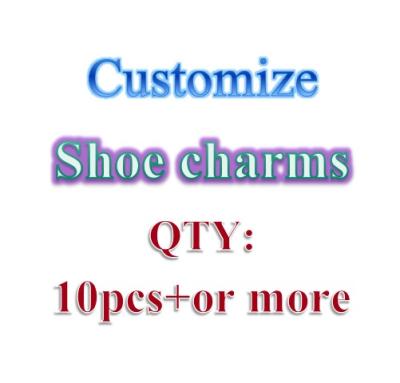 China Clog Charm Croc Shoes Charm Cheap Custom New Design Soft PVC Cartoon Croc Shoe Charm Wholesale for sale