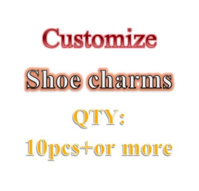 China Wholesale Custom Sweet Custom Rubber Croc Clog Charm For Clog Business Special Design DIY Logo Personal Promotional Gift for sale