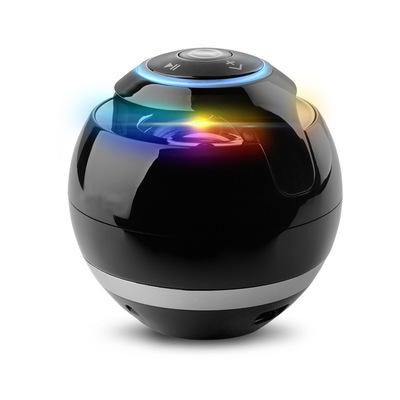 China Video Call New Amazon Ball A18 Led Mini Super Bass Portable Wireless Speaker With Fm Radio Tf Mic Usb For Mobile Phone Accessory for sale