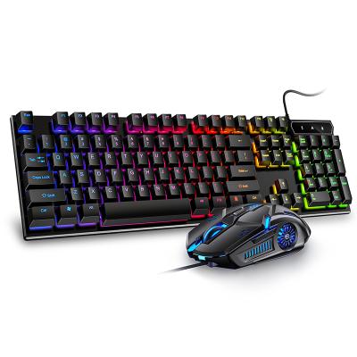 China Factory Supply Waterproof Gaming Mouse Keyboard Set Gaming Mouse And Keyboard Gamer Keyboard Radio For PC for sale