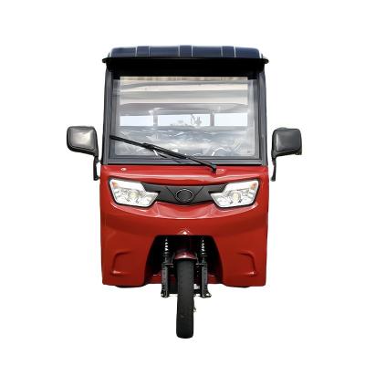 China Exclusive 1.6m Big Power Cargo Electric Tricycle 1200W/1500W Semi-Closed Motorcycle Truck for sale