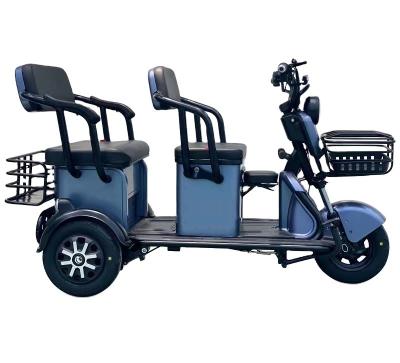 China 500W Passenger Electric Vehicle Elderly Tricycle with 15-20° Grade Ability and Energy for sale