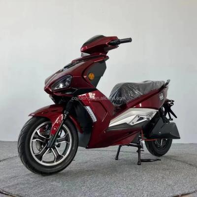 中国 強力な 1500W/2000W モーター 電気モーターサイクル 双ディスクブレーキと12インチタイヤ 販売のため