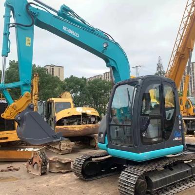 China Excavadora de rastreador industrial usada original Kobelco SK70 Mini Backhoe Digger SK75 à venda