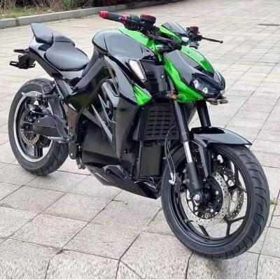 China Hot 72V 3000W EEC Electric Motorcycles with Brush Motor and 110/70-17 Front Tire for sale