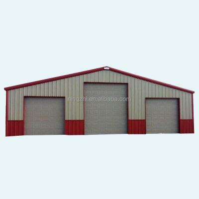 China Metal steel construction factory supply you prefab metal car garage warehouse storage building garage kit for sale