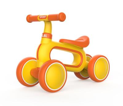 China MINI PLASTIC BIKE 4 WHEELS BALANCE BABY RIDE ON FOOT TOY CAR FOR FLOOR KIDS RACING BIKE T04 CHEAP for sale