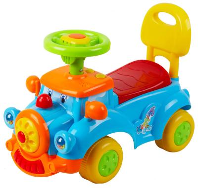 China Hot Sale Cheap Price Kids Plastic Music Box Ride On Car Toys For Children (554) for sale