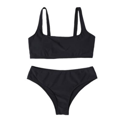 China Breathable Swimsuit High Waisted 2 Piece Swimwear Beach Bathing Suit For Women for sale