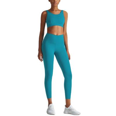 China Ao's new QUICK DRY bare feeling thickened yoga suit women's cushioning sports invest high waist tight hip to lift fitness pants for sale