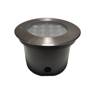 China LANDSCAPE Made in China 316 Stainless Steel IP68 Waterproof Single Color RGB DC24V 36W Recessed LED Light for sale