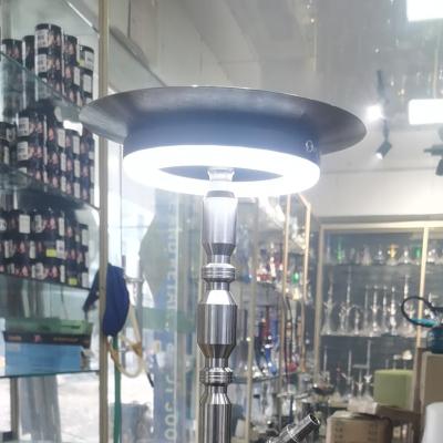 China Wholesale Waterproof+Rechargeable Base LED Hookah Light Glass Shisha Led Lights Hookah Led Holder Hookah Light Lamp for sale