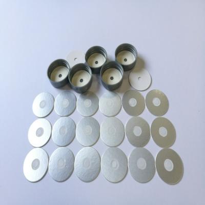 China Non Spill PP PE Plastic Bottle Seal Aluminum Induction Duct Liner for sale