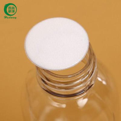 China Non Spill 1mm White PE Foam Capsule Seal Liner for sale