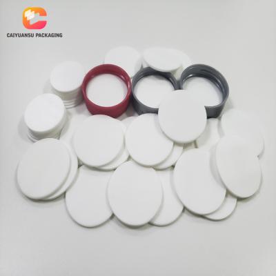 China Non Spill Cap Cosmetic Seal White EPE Foam Liner for sale