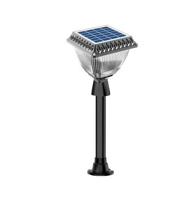 China LANDSCAPE Light Solar Outdoor Ip65 Flood Solar Garden Fence Decoration Lighting Column Post Streetlight Rechargeable Emergency Light Led for sale