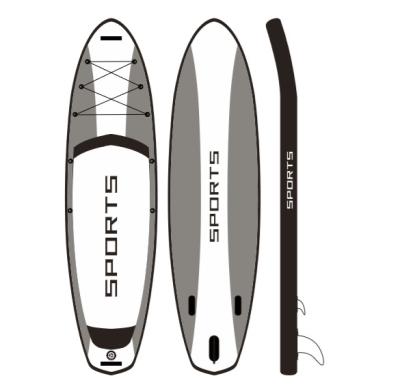 China All around SUP board e-commerce hot sale factory wholesale two layers inflatable dropstitch stand up paddle board with pump paddle for sale