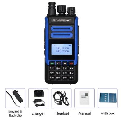 China Cheap Military Communication Price High Power Walkie Talkie VHF Radio UHF With Emergency Button for sale