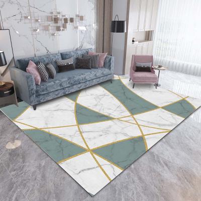 China Factory Sale Washable Soft Modern Large Carpet And Anti Slip Washable Living Room Floor Blankets for sale