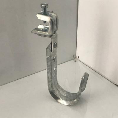 China J Shape J-Hook With Spring Steel As Beam Flange, Swivel for sale