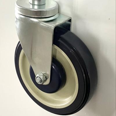 China WORKTABLE Worktable Stem Caster 5 inch wheel with or without cut-off 250 lbs for sale