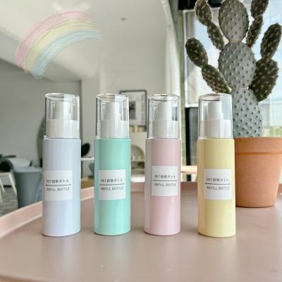 China Cosmetic Fine Mist Spray Bottle, Dust Proof Card Cover Spray Bottle Deeper Travel Bottles Separately Packed for sale